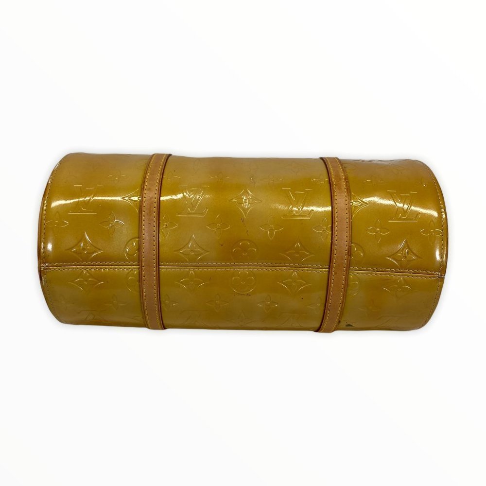 LOUIS VUITTON BEDFORD BEIGE VERNIS YELLOW 874125 - Picture 10 of 13